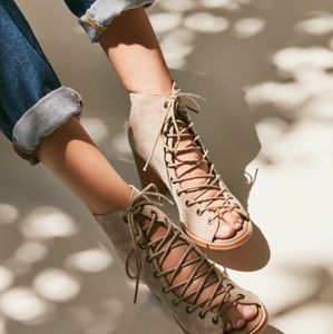 COPY - Free People Jeffery Campbell Lace up heels…
